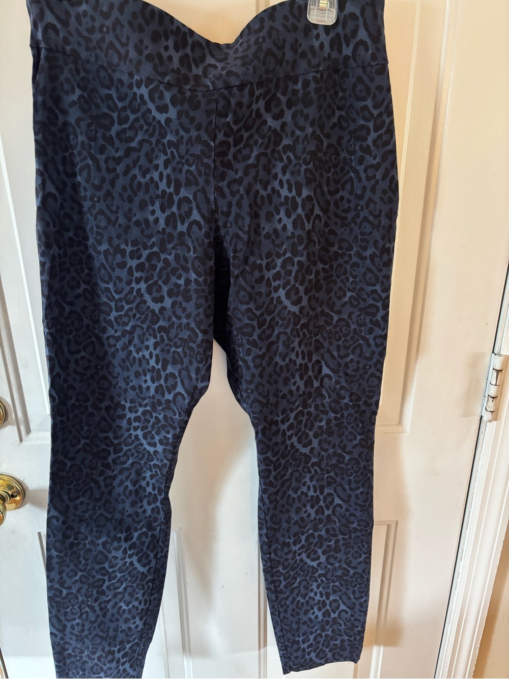 INC International Concepts Black Leopard-Print Kids Leggings